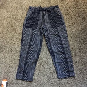 old navy striped pants